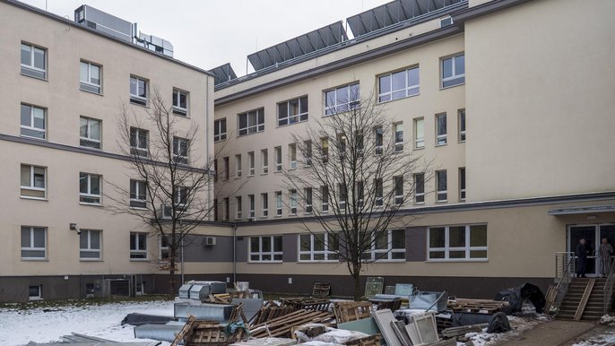 Remont w szpitalu Jonschera - fot. Stefan Brajter / UMŁ