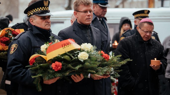 77. rocznica likwidacji obozu cygańskiego w Litzmannstadt Getto - fot. Andrzej Janecki / UMŁ