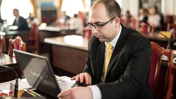 Radny PiS Marcin Zalewski - Witold Ancerowicz, UMŁ