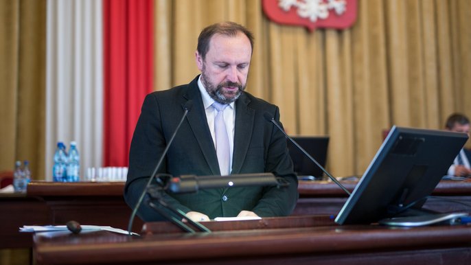 Krzysztof Mączkowski, skarbnik miasta Łodzi Krzysztof Mączkowski, skarbnik miasta Łodzi - Witold Ancerowicz, UMŁ