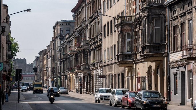 Na Wschodniej prace potrwają dość długo, bo prawie dwa lata, w związku z budową sieci ciepłowniczej - fot. Stefan Brajter / UMŁ