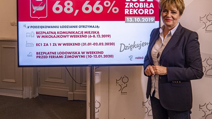 Bezpłatne MPK i lodowiska oraz bilet do EC1 za złotówkę. Dotrzymujemy słowa i realizujemy, co obiecaliśmy Bezpłatne MPK i lodowiska oraz bilet do EC1 za złotówkę. Dotrzymujemy słowa i realizujemy, co obiecaliśmy - fot. Stefan Brajter / UMŁ