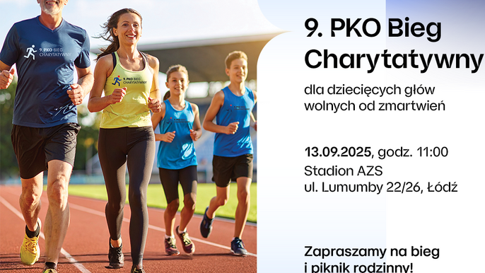  - plakat promujący bieg