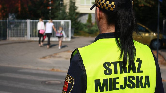 Akcja "Bezpieczna droga do szkoły" - fot. z arch. UMŁ