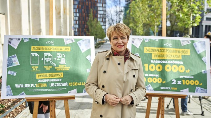 Rozpoczynamy Wielką Loterię Miasta Łódź Rozpoczynamy Wielką Loterię Miasta Łódź - fot. Radosław Jóźwiak / UMŁ