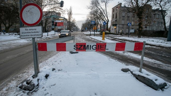 Remont Dąbrowskiego Remont Dąbrowskiego - fot. Paweł Łacheta