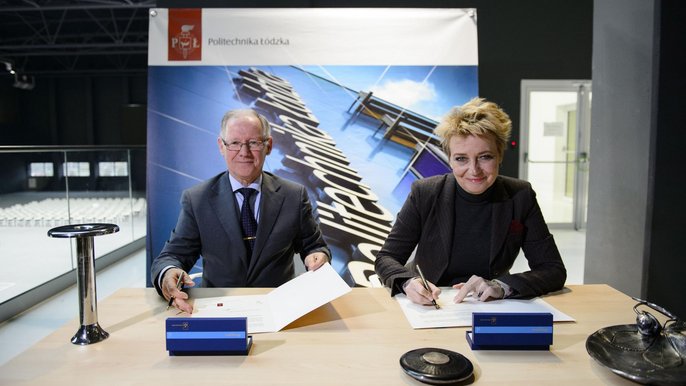 Podpisanie listu intencyjnego o współpracy w zakresie ekspozycji - fot. Radosław Jóźwiak / UMŁ