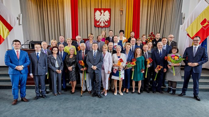 Odznaczeni "Za Zasługi dla Miasta Łodzi" Odznaczeni "Za Zasługi dla Miasta Łodzi" - fot. Sebastian Glapiński / UMŁ