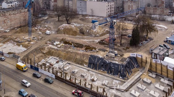 100 nowych mieszkań powstaje na Starym Polesiu 100 nowych mieszkań powstaje na Starym Polesiu - fot. Stefan Brajter / UMŁ