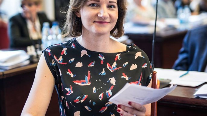 wiceprzewodnicząca Klubu Radnych SLD Małgorzata Moskwa – Wodnicka wiceprzewodnicząca Klubu Radnych SLD Małgorzata Moskwa – Wodnicka