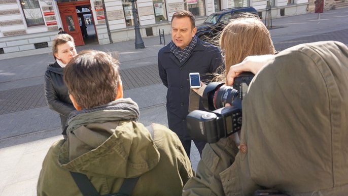 Wiosenne porządkowanie miasta trwa Wiosenne porządkowanie miasta trwa - fot. Monika Pawlak / UMŁ