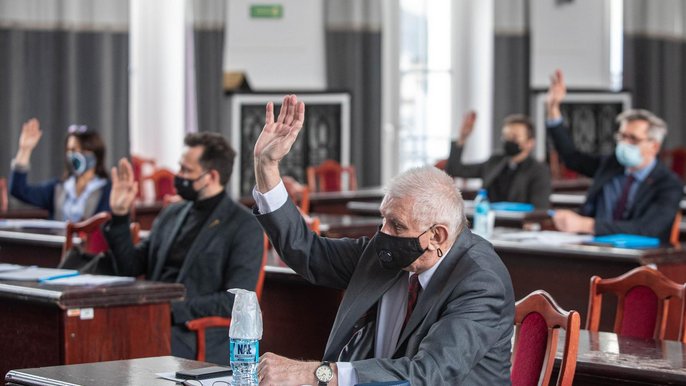 Posiedzenie Rady ds. Szkolnictwa Wyższego i Nauki przy Prezydencie Miasta Łodzi - fot. Paweł Łacheta / UMŁ