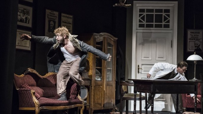 Spektakl "Psie serce" Spektakl "Psie serce" - mat. prasowe