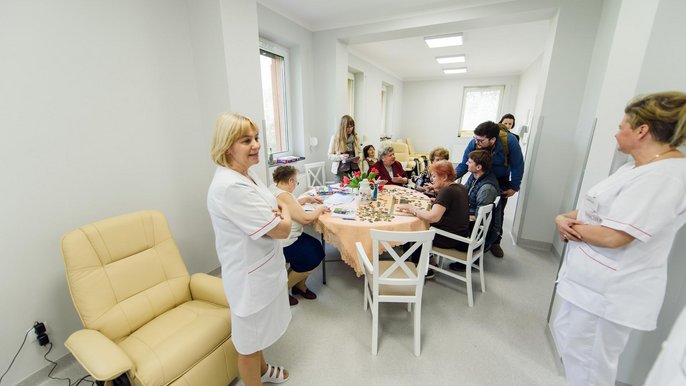 Obok Szpitala Jordana przy ul. Przyrodniczej 7/9 rozpoczął działalność Dom Dziennego Pobytu - fot. Radosław Żydowicz / UMŁ