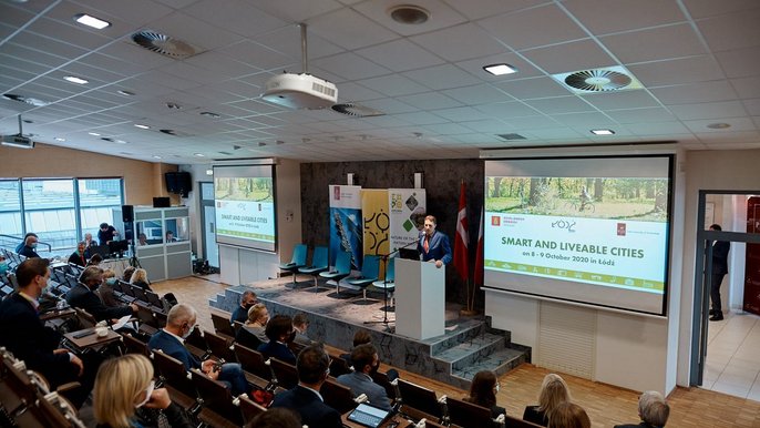 VI Forum Miast Partnerskich “Smart City” w Łodzi VI Forum Miast Partnerskich “Smart City” w Łodzi - fot. Sebastian Glapiński/ UMŁ