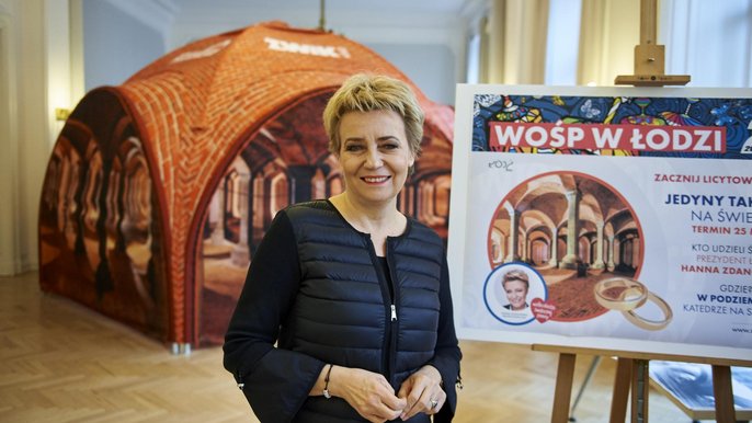 Ślubu udzieli prezydent Łodzi Hanna Zdanowska Ślubu udzieli prezydent Łodzi Hanna Zdanowska - fot. Radosław Jóźwiak / UMŁ