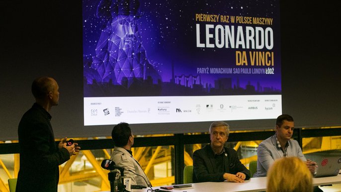 Konferencja poświęcona wystawie "Leonardo da Vinci - Energia Umysłu" Konferencja poświęcona wystawie "Leonardo da Vinci - Energia Umysłu" - mat. prasowe
