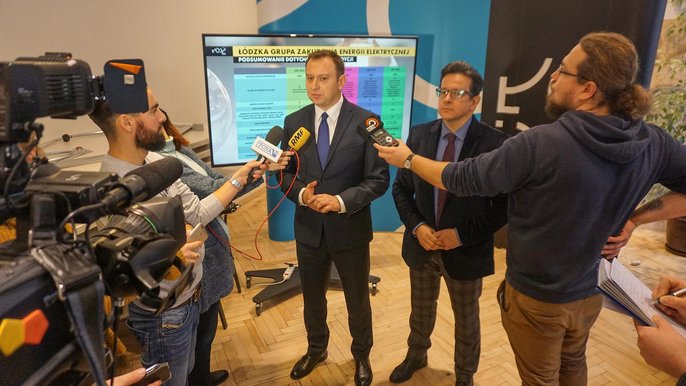 Panie premierze, co z tym prądem? - mat. UMŁ