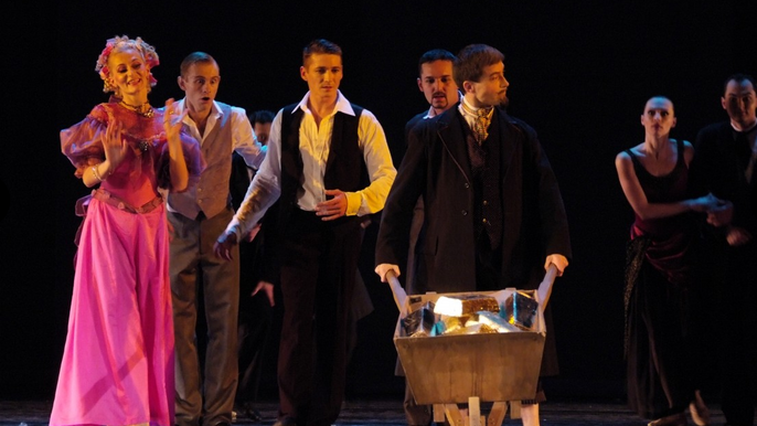 Balet "Ziemia obiecana" jest w stałym repertuarze Teatru Wielkiego Balet "Ziemia obiecana" jest w stałym repertuarze Teatru Wielkiego - fot. Chwalisław Zieliński / Teatr Wielki w Łodzi
