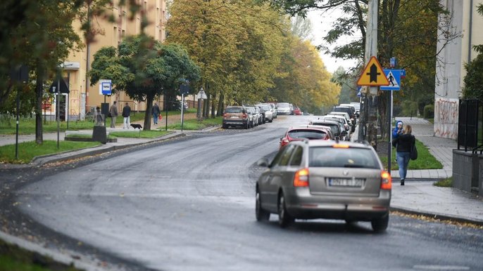 Ulica Boya-Żeleńskiego z nową nawierzchnią - fot. Paweł Łacheta / UMŁ