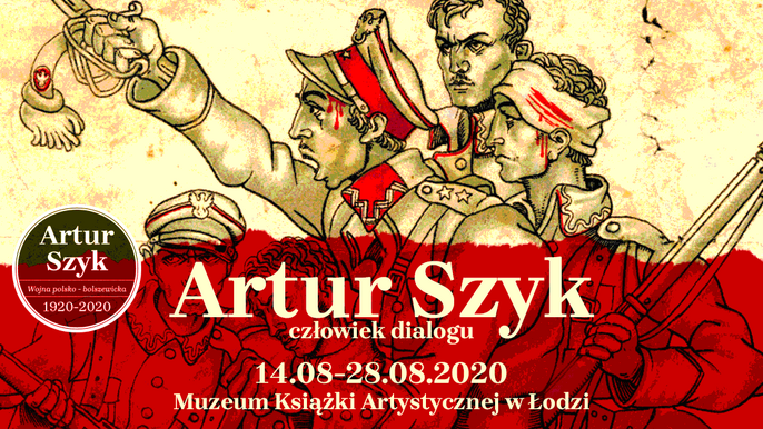 Plakat wystawy "Artur Szyk - człowiek dialogu" Plakat wystawy "Artur Szyk - człowiek dialogu"