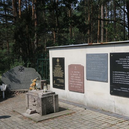 Cmentarz żołnierzy AK w Wierszach , fot. arch. SM