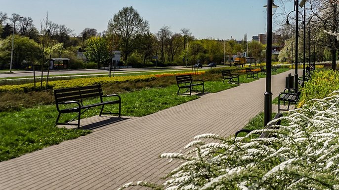Na razie nie wiadomo, jak będzie wyglądać wyposażenie nowych "kieszonek". Czy będą pełną zabawek przestrzenią dedykowaną najmłodszym, czy też oazą zieleni przeznaczoną do sąsiedzkich spotkań - fot. z arch. UMŁ