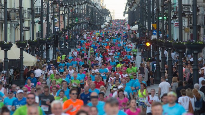 Bieg Ulicą Piotrkowska cieszy się ogromnym zainteresowaniem - mat. organizatora