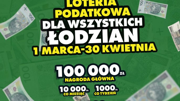 Loteria podatkowa Łodzi 