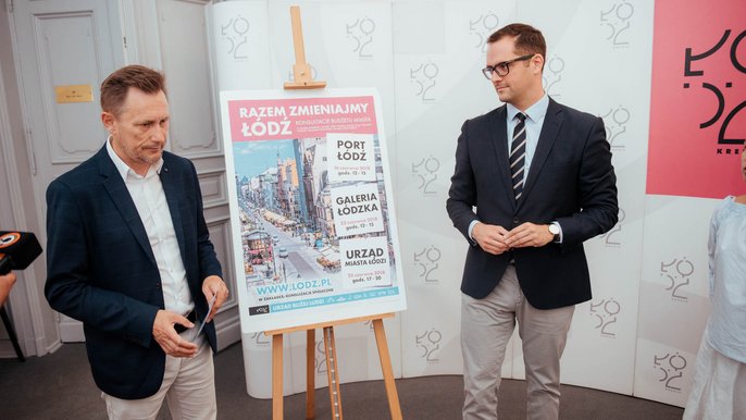Grzegorz Justyński, dyrektor Biura ds. Partycypacji Społecznej UMŁ oraz Paweł Bliźniuk, wiceprzewodniczący Rady Miejskiej w Łodzi Grzegorz Justyński, dyrektor Biura ds. Partycypacji Społecznej UMŁ oraz Paweł Bliźniuk, wiceprzewodniczący Rady Miejskiej w Łodzi - fot. Radosław Żydowicz