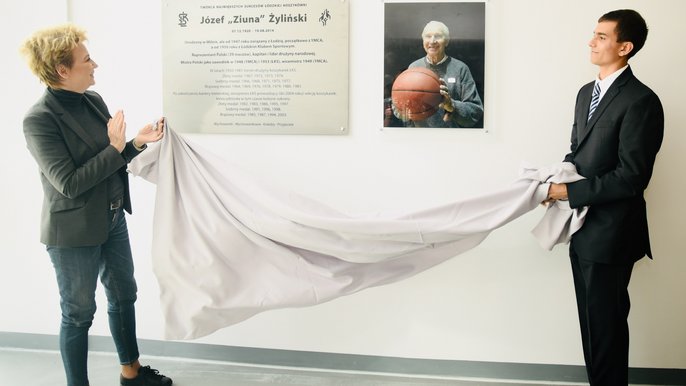 Uroczystość nadania nowej hali przy al. Unii Lubelskiej 2 imienia Józefa "Ziuny” Żylińskiego - fot. Paweł Łacheta / UMŁ