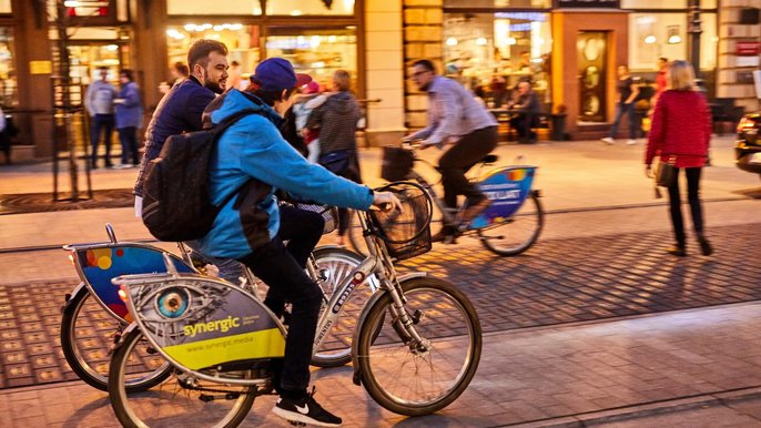 1,7 miliona przejazdów w 275 dni to podsumowanie tegorocznego sezonu Łódzkiego Roweru Publicznego - fot. Sebastian Glapiński / UMŁ