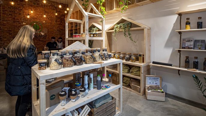 Piotrkowska bez plastiku z pierwszy sklepem "zero waste" Piotrkowska bez plastiku z pierwszy sklepem "zero waste" - mat. prasowe