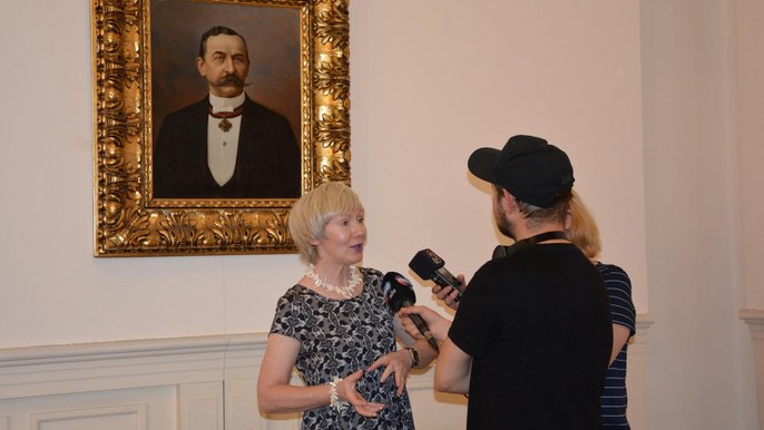 Portret Juliusza Józefa Heinzla podarowany Miastu Łódź przez Lorenza Warda, praprawnuka jednego z największych łódzkich przemysłowców Portret Juliusza Józefa Heinzla podarowany Miastu Łódź przez Lorenza Warda, praprawnuka jednego z największych łódzkich przemysłowców - fot. Muzeum Miasta Łodzi