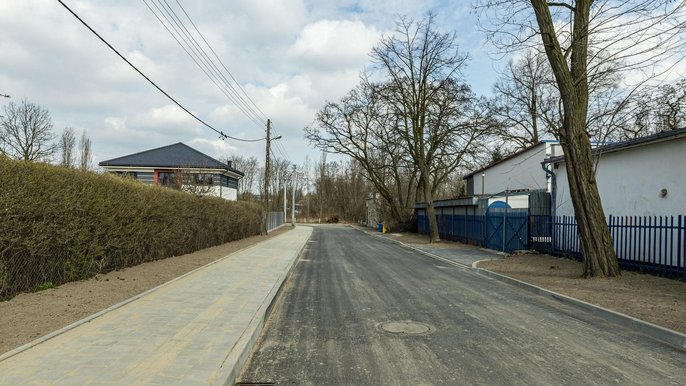 Ulica Matowa przeszła kompleksową modernizację. Ulica Matowa przeszła kompleksową modernizację. - fot. Radosław Jóźwiak
