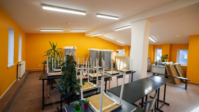 Remont w Technikum nr 3 Remont w Technikum nr 3 - fot. Paweł Łacheta / UMŁ