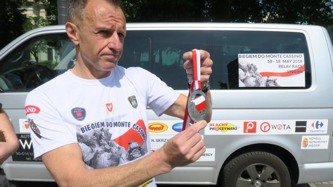 Trasa ma 1920 km, a każdy z biegaczy pokona dystans minimum 200 km Trasa ma 1920 km, a każdy z biegaczy pokona dystans minimum 200 km - mat. Straży Miejskiej w Łodzi