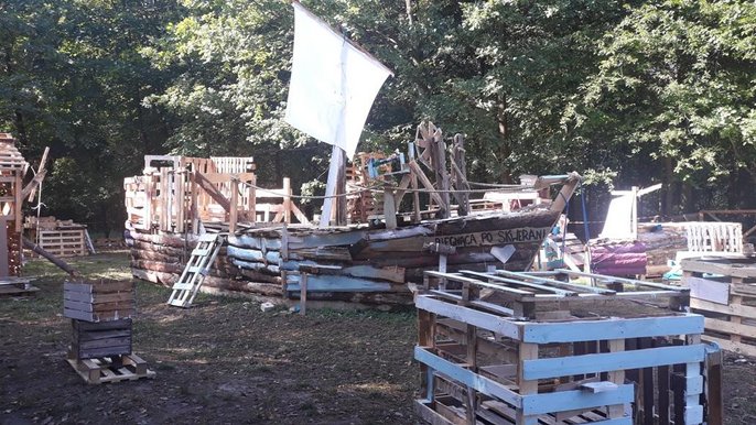 Co wyczarowały dzieci na pierwszym w Łodzi kreatywnym placu zabaw? Co wyczarowały dzieci na pierwszym w Łodzi kreatywnym placu zabaw? - mat. prasowe
