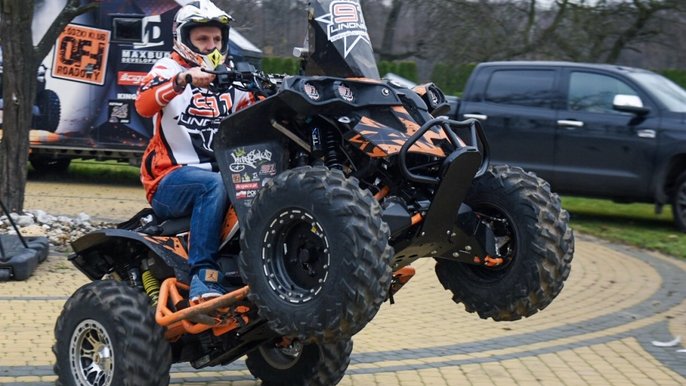 Łodzianin na Rajdzie Dakar. Na quadzie zamierza pokonać blisko 8 tys. km Łodzianin na Rajdzie Dakar. Na quadzie zamierza pokonać blisko 8 tys. km - mat. prasowe
