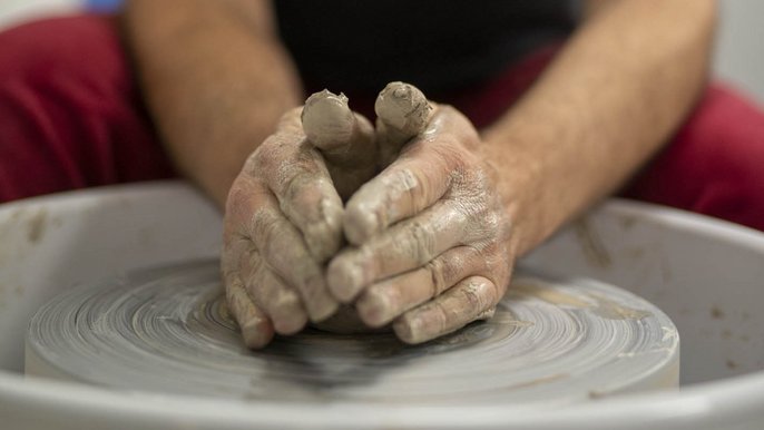 Pracownia ceramiczna w SP 70 Pracownia ceramiczna w SP 70 - fot. Stefan Brajter / UMŁ